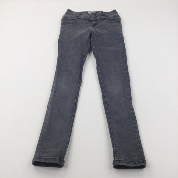 Black Denim Skinny Jeans - Girls 11 Years