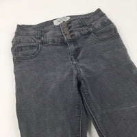 Black Denim Skinny Jeans - Girls 11 Years