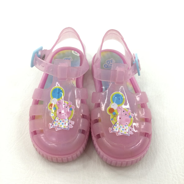 Peppa Pig Pink Jelly Shoes Shoe Size 8 Katie s Kids Clothes