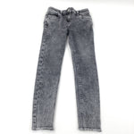 Grey Bleached Jeans - Girls 9 Years