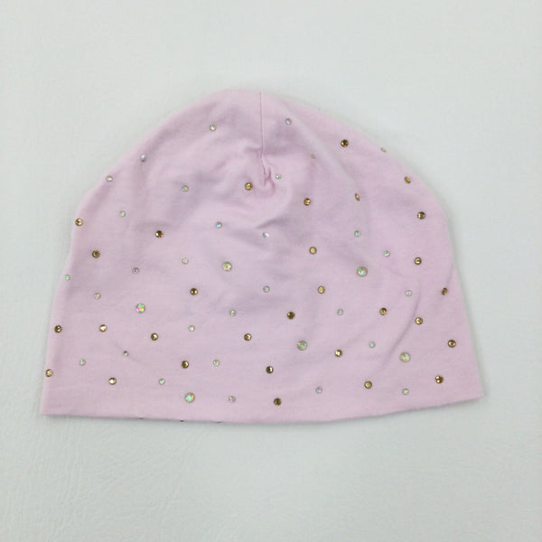 Sparkly Pink Hat - Girls 5-6 Years
