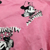 'Minnie' Minnie Mouse Pink Sleeveless Playsuit - Girls 5-6 Years