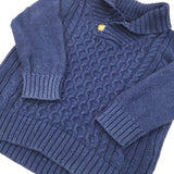 Blue Knitted Jumper - Boys 18-24 Months