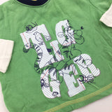 'Tigger' Green Long Sleeve Top - Boys 3-6 Months