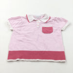 Pink Lightweight Knitted Sleeveless Jumper - Girls 2-3 Years