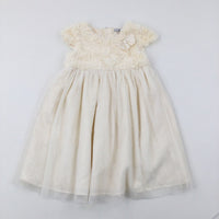 Cream Bridesmaid/Party Dress - Girls 5-6 Years