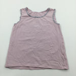 Dusky Pink Vest - Girls 7-8 Years