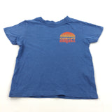 'California Sunset' Blue T-Shirt - Boys 5-6 Years