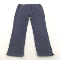 Dark Blue Denim Effect Jeggings - Girls 5-6 Years