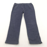 Dark Blue Denim Effect Jeggings - Girls 5-6 Years