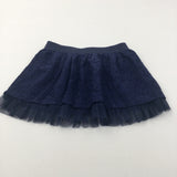 Lacey Flowers Lightweight Cotton Skirt - Girls 6 Years