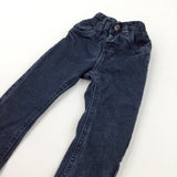 Dark Blue Denim Jeans - Boys 12-18 Months