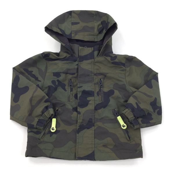 Green Camo Coat - Boys 9-12 Months