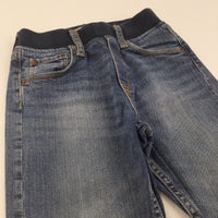 Mid Blue Denim Jeans - Boys 6-7 Years