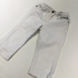 White Denim Jeans - Girls 12-18 Months
