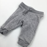 Mottled Grey Tracksuit Bottoms - Boys 0-3 Months