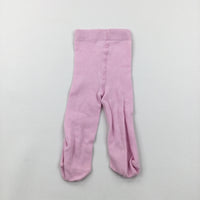 Pink Tights - Girls 0-3 Months