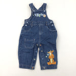 Tigger Denim Dungarees - Boys 9-12 Months