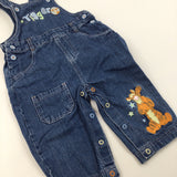 Tigger Denim Dungarees - Boys 9-12 Months