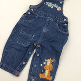 Tigger Denim Dungarees - Boys 9-12 Months