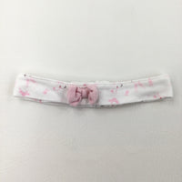 Bunnies White Headband - Girls 9-12 Months