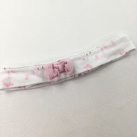 Bunnies White Headband - Girls 9-12 Months