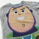 Buzz Lightyear Grey T-Shirt - Boys 6-9 Months