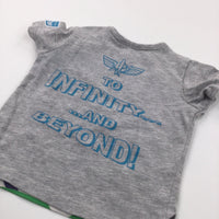 Buzz Lightyear Grey T-Shirt - Boys 6-9 Months