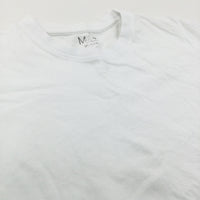 White T-Shirt - Boys 8-9 Years