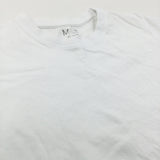 White T-Shirt - Boys 8-9 Years