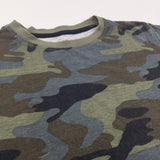 Camouflage Navy, Blue & Green T-Shirt - Boys 8-9 Years