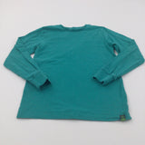 Teal Long Sleeve Top - Boys 8-9 Years