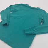 Teal Long Sleeve Top - Boys 8-9 Years