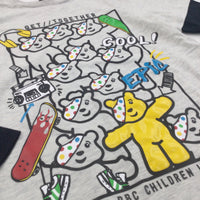 'Get It Together' Pudsey Bear Grey & Black Long Sleeve Top - Boys 8-9 Years