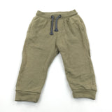 Light Khaki Lightweight Tracksuit Bottoms - Boys 9-12 Months