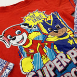 'Super Pup Heroes!' Paw Patrol Red Long Sleeve Top - Boys 3-4 Years