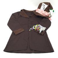 Mad Hatter Jacket & Hat - Boys 8-10 Years (Approx)