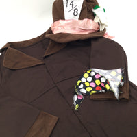Mad Hatter Jacket & Hat - Boys 8-10 Years (Approx)
