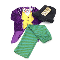Willy Wonka Costume with Hat - Boys 5-6 Years