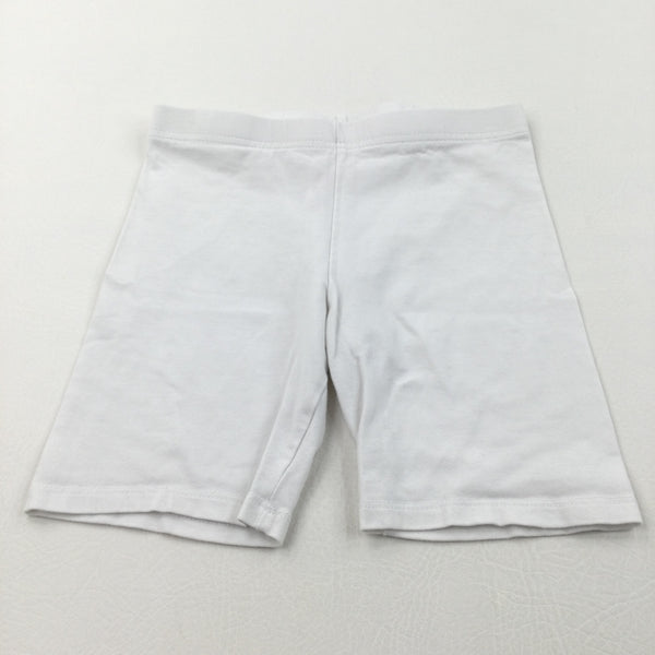 Girls white jersey on sale shorts