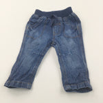 Mid Blue Lightweight Denim Jeans - Boys 0-3 Months