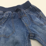 Mid Blue Lightweight Denim Jeans - Boys 0-3 Months