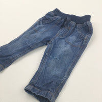 Mid Blue Lightweight Denim Jeans - Boys 0-3 Months