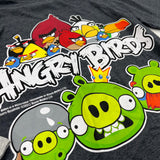 'Angry Birds' Charcoal & Grey Long Sleeve Top - Boys 11 Years