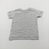 Mottled Grey T-Shirt - Boys 6-9 Months