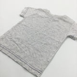 Mottled Grey T-Shirt - Boys 6-9 Months