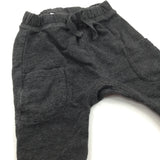 Charcoal Grey Lightweight Jersey Trousers - Boys 0-3 Months