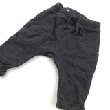 Charcoal Grey Lightweight Jersey Trousers - Boys 0-3 Months