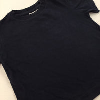 Navy Cotton T-Shirt - Boys 18 Months