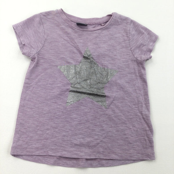 Star Purple T-Shirt - Girls 12-18 Months